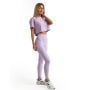 Limitless Cropped T-Shirt für Frauen Lavender - GymBeam M