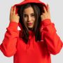 Limitless Longline Hoodie für Frauen Hot Red - GymBeam XL