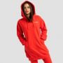 Limitless Longline Hoodie für Frauen Hot Red - GymBeam XL