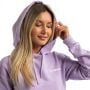 Limitless Longline Hoodie für Frauen Lavender - GymBeam XL