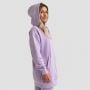 Limitless Longline Hoodie für Frauen Lavender - GymBeam XL