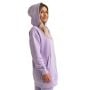 Limitless Longline Hoodie für Frauen Lavender - GymBeam XL