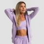 Limitless Hoodie mit Reißverschluss für Frauen Lavender – GymBeam L