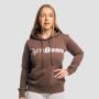 Women‘s Athlete Hoodie Cocoa - GymBeam XXL