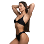 CURACAO Bikini Oberteil Black - GymBeam L