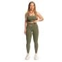 Women‘s Combat Leggings Olive Grey - GymBeam M