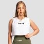 Women‘s Combat Tank Top White - GymBeam L