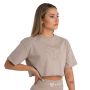CropTop für Frauen in Taupe - STRIX L