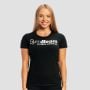 Women's Fitness T-shirt Black - GymBeam M