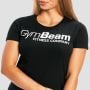 Women's Fitness T-shirt Black - GymBeam M