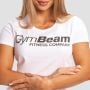 Women's Fitness T-shirt White - GymBeam XS