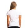 Women's Fitness T-shirt White - GymBeam XS
