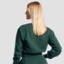 Women‘s GymBabe Jumper Forest - GymBeam L