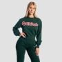 Women‘s GymBabe Jumper Forest - GymBeam L