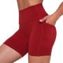 Ignite Shorts für Frauen in Dark Red - GymBeam L