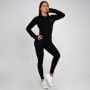 Basic-Pullover für Frauen Black - GymBeam S