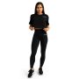 Limitless Cropped T-Shirt für Frauen Black - GymBeam M