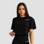 Limitless Cropped T-Shirt für Frauen Black - GymBeam M