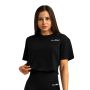 Limitless Cropped T-Shirt für Frauen Black - GymBeam M