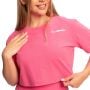Women‘s Limitless Cropped T-Shirt Dragonfruit - GymBeam M