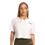 Women‘s Limitless Cropped T-Shirt White - GymBeam XL
