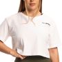 Women‘s Limitless Cropped T-Shirt White - GymBeam XL