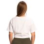 Women‘s Limitless Cropped T-Shirt White - GymBeam XL