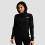 Limitless Hoodie mit Reißverschluss für Frauen Black – GymBeam L