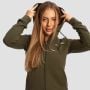 Women‘s Limitless Zip Up Hoodie Espresso - GymBeam M