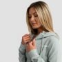 Limitless Hoodie mit Reißverschluss für Frauen Eucalypt – GymBeam M