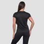 Women‘s Mesh T-Shirt Essence Black - GymBeam M