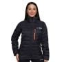 Steppjacke für Frauen in Black/Orange - GymBeam M
