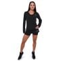 Pulse 2in1-Laufshorts für Frauen in Black – GymBeam XL