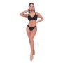 Women‘s Sports Bikini Top Black - GymBeam M