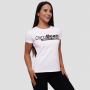 Stronger Together T-Shirt für Frauen in White - GymBeam XL