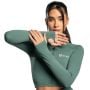 Women‘s Seamless Cropped Top Moss - STRIX XS