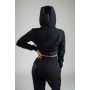 Essential Cropped Hoodie für Frauen in Black - STRIX S