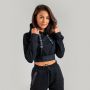 Essential Cropped Hoodie für Frauen in Black - STRIX S