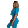 Limitless High-Waist Leggings Aquamarine - GymBeam S
