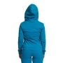 Limitless Hoodie mit Reißverschluss für Frauen in Aquamarine - GymBeam XXL