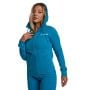 Limitless Hoodie mit Reißverschluss für Frauen in Aquamarine - GymBeam XXL