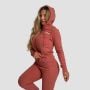 Limitless Hoodie mit Reißverschluss für Frauen in Cinnamon – GymBeam XXL