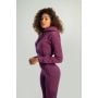 Essential Cropped Hoodie für Frauen in Plum - STRIX S