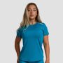 Limitless Sport T-Shirt für Frauen in Aquamarine - GymBeam S