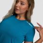 Limitless Sport T-Shirt für Frauen in Aquamarine - GymBeam S