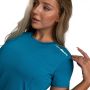 Limitless Sport T-Shirt für Frauen in Aquamarine - GymBeam S