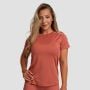 Women‘s Limitless Sports T-Shirt Cinnamon - GymBeam L