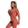 Women‘s Limitless Sports T-Shirt Cinnamon - GymBeam L