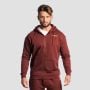 Zone Zip Up Hoodie Cherrywood - GymBeam XXL