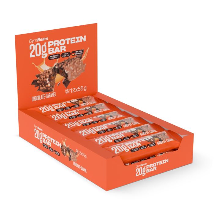 20 g Protein bar - GymBeam 55 g - cookies & cream